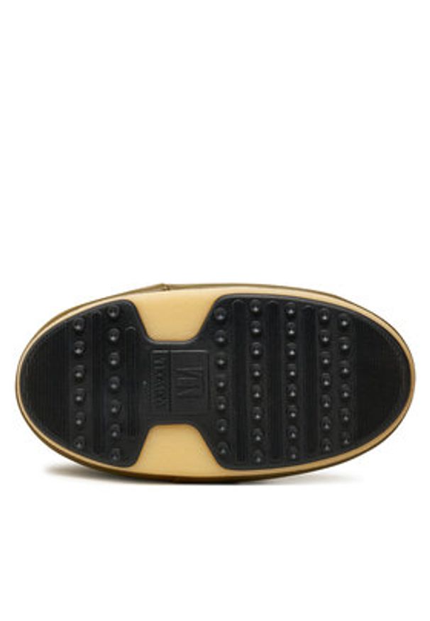 Moon Boot Śniegowce 80D1409340 Khaki. Kolor: brązowy. Materiał: skóra