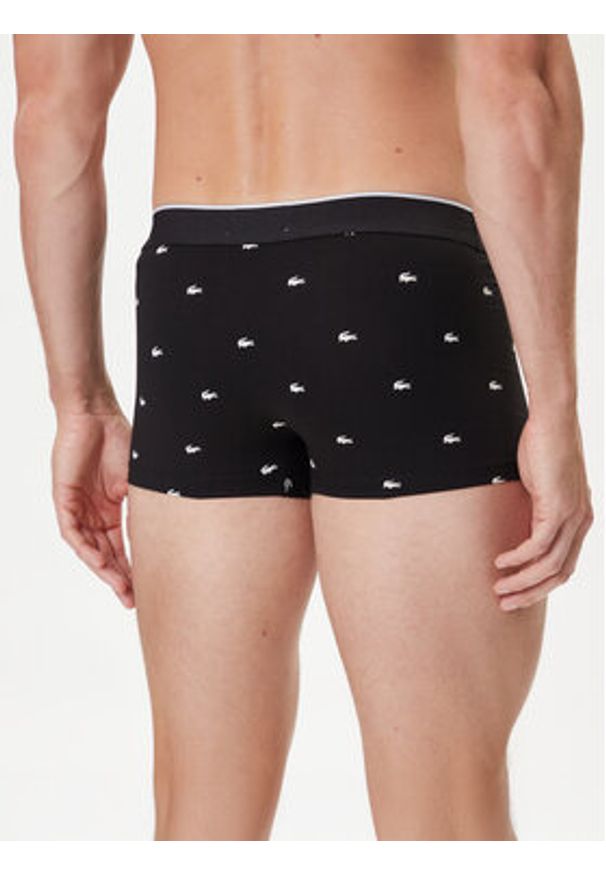 Lacoste Komplet bokserek 5H1299 Czarny. Kolor: czarny. Materiał: bawełna