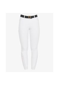 EQUESTRO - Equestro Dames Zomer Rijbroek Zenda Knie Grip Wit -. Kolor: biały. Długość: długie #1