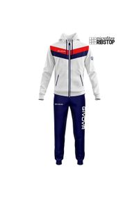 Givova Tuta Matador Microfibra dres XS (10–12 lat). Okazja: na uczelnię. Kolor: czarny, biały, niebieski, wielokolorowy. Materiał: dresówka. Sezon: lato. Styl: sportowy #1