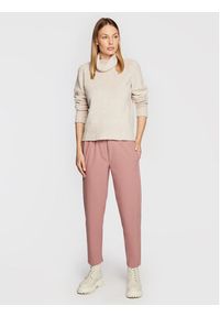 Marella Spodnie materiałowe Cento 31360529 Różowy Regular Fit. Kolor: różowy. Materiał: materiał, syntetyk