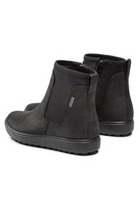 ecco - ECCO Botki Soft 7 Tred W GORE-TEX 45046351052 Czarny. Kolor: czarny. Materiał: skóra, nubuk #2