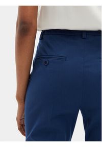 Weekend Max Mara Spodnie materiałowe Cecco 2415131032 Granatowy Regular Fit. Kolor: niebieski. Materiał: bawełna #3