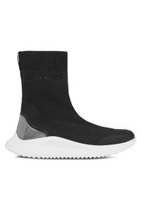 Calvin Klein Jeans Sneakersy Eva Runner Sock Knit Wn YW0YW01204 Czarny. Kolor: czarny. Materiał: materiał #1