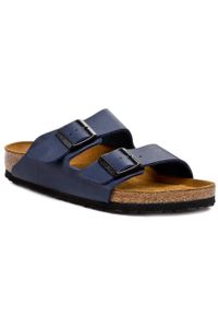 Klapki Birkenstock Arizona 051063 Blau. Kolor: niebieski