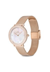 Daniel Wellington Zegarek Crystalline Bezel 3 DW00100823 Różowe złoto. Kolor: wielokolorowy, różowy, złoty #2