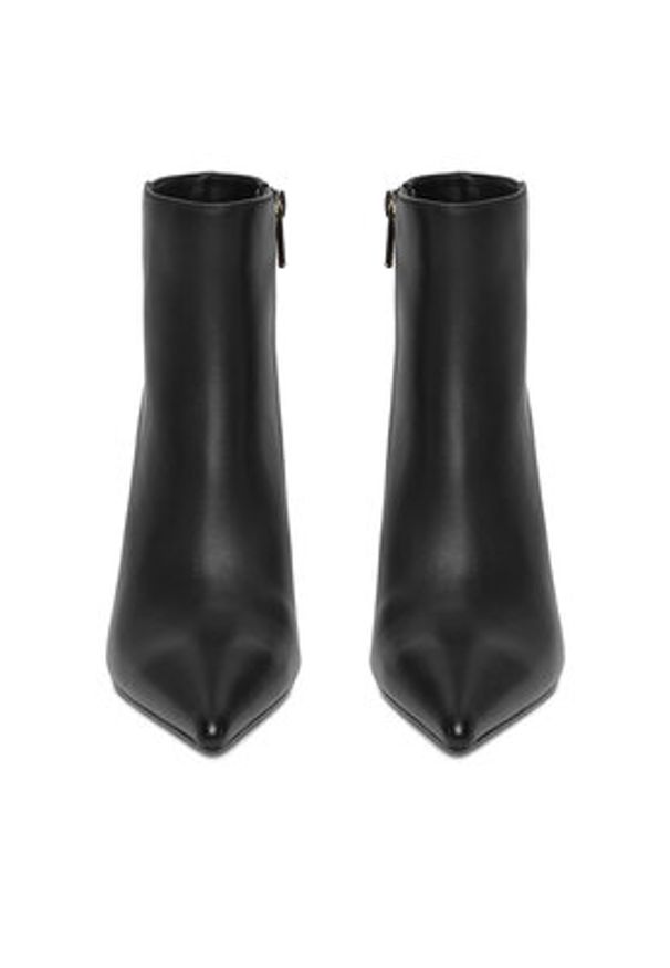 Eva Minge Botki EO-EVA-1278-5781 Czarny. Kolor: czarny. Materiał: skóra