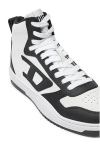 Diesel Sneakersy S-Ukiyo V2 Mid Y03364 P5576 H1532 Biały. Kolor: biały. Materiał: skóra #4