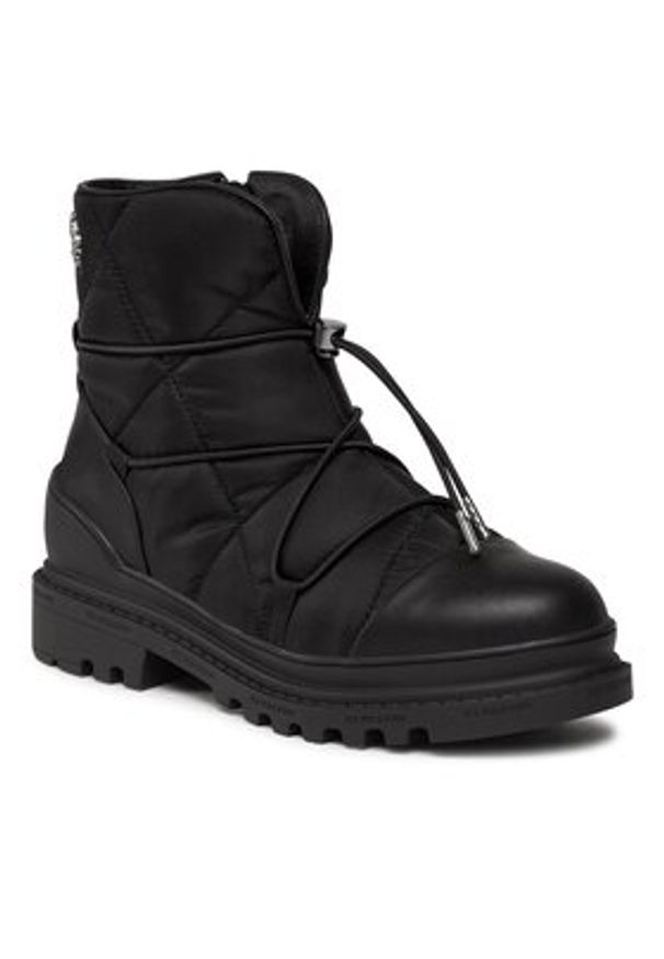 U.S. Polo Assn. Botki BRUNA011 Czarny. Kolor: czarny. Materiał: materiał