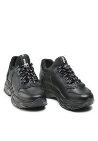 Bronx Sneakersy 66167P-A Czarny. Kolor: czarny. Materiał: skóra #3