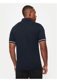 Guess Polo M4BP60 K7O64 Granatowy Slim Fit. Typ kołnierza: polo. Kolor: niebieski. Materiał: bawełna