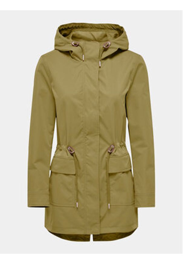 only - ONLY Parka Louise 15312869 Zielony Regular Fit. Kolor: zielony. Materiał: syntetyk