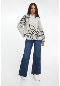 Joseph Ribkoff - Sweter damski z wełną JOSEPH RIBKOFF. Materiał: wełna #3