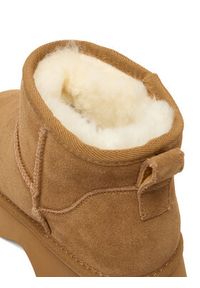 Badura Śniegowce EO-ANIKA-TS6302-01 Brązowy. Kolor: brązowy. Materiał: skóra, zamsz #3