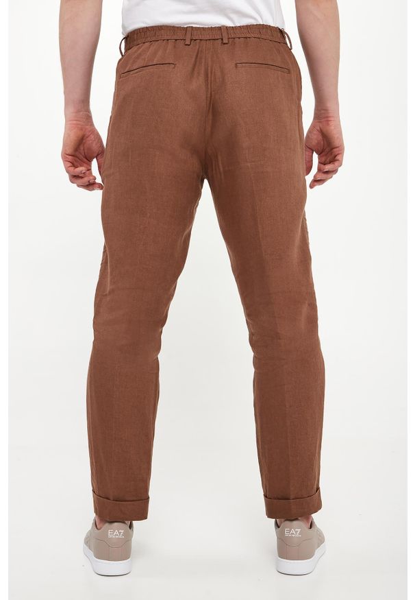 Liu Jo - Spodnie męskie lniane LIU JO. Materiał: len