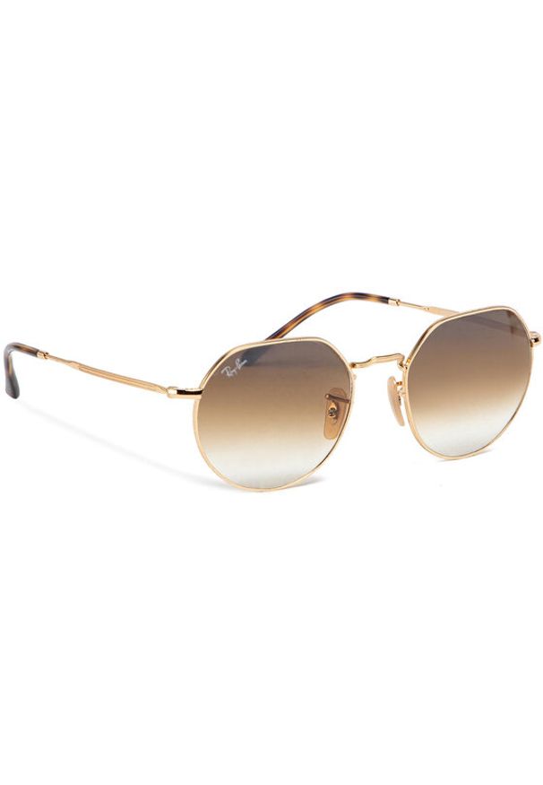 Ray-Ban Okulary przeciwsłoneczne Jack 0RB3565 001/51 Złoty. Kolor: złoty