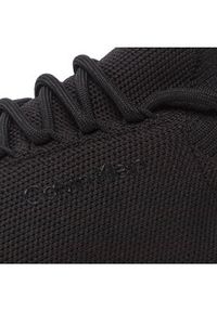 Calvin Klein Sneakersy 2 Piece Sole Lace Up Knit HW0HW01337 Czarny. Kolor: czarny. Materiał: materiał