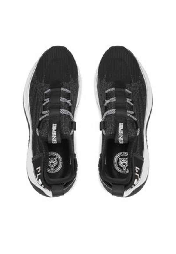 Plein Sport Sneakersy The Iron Tiger Gen.X.02 SACS USC0429 STE003N Czarny. Kolor: czarny. Materiał: materiał