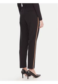 LOLA CASADEMUNT Chinosy LF2514021 Czarny Regular Fit. Kolor: czarny. Materiał: syntetyk