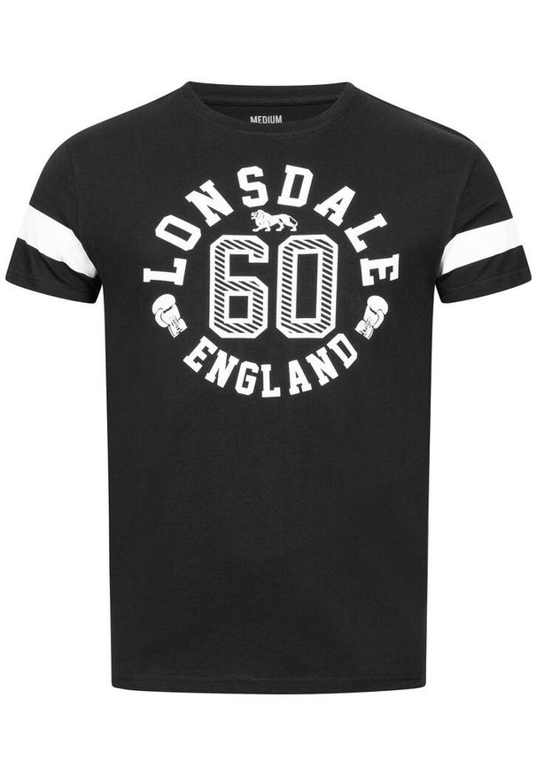 Koszulka Lonsdale Askerswell. Kolor: wielokolorowy, biały, czarny