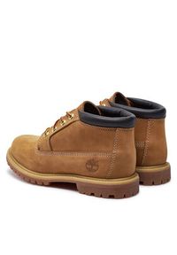 Timberland Trapery TB1233997131 Brązowy. Kolor: brązowy. Materiał: skóra, nubuk