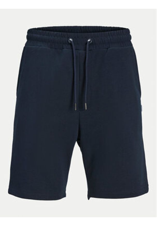 Jack & Jones Szorty sportowe Gordon 12249285 Granatowy Regular Fit. Kolor: niebieski. Materiał: syntetyk. Styl: sportowy