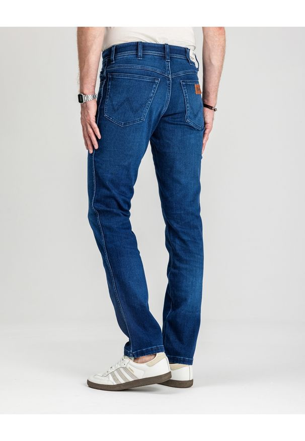 Wrangler - WRANGLER MĘSKIE SPODNIE JEANSOWE WRANGLER TEXAS SLIM BLUE JAM 112358217