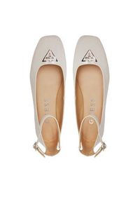 Guess Baleriny FLPLVV PAT02 Écru. Materiał: materiał #3