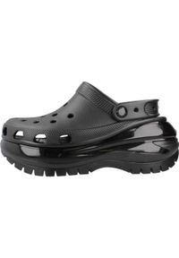 Buty do chodzenia damskie Crocs Mega Crush Clog 207988-2ds. Kolor: czarny. Materiał: materiał, syntetyk