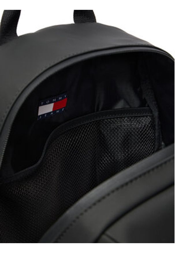 Tommy Jeans Plecak Tjm Daily Elevated Backpack AM0AM14217 Czarny. Kolor: czarny. Materiał: skóra
