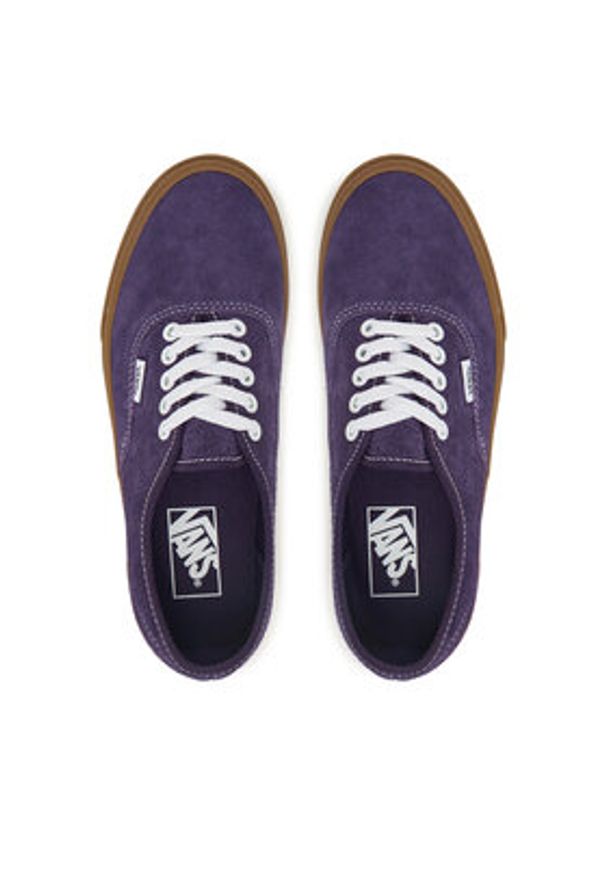 Vans Tenisówki Authentic VN000EGA11E1 Fioletowy. Kolor: fioletowy. Materiał: zamsz, skóra