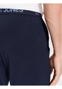 Jack & Jones - Jack&Jones Spodnie piżamowe 12244401 Granatowy Regular Fit. Kolor: niebieski. Materiał: bawełna #3