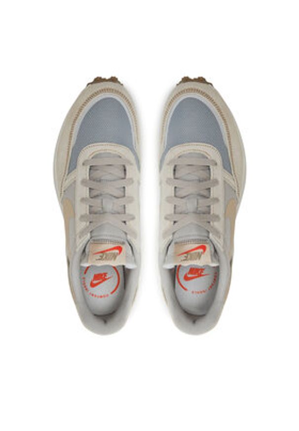 Nike Sneakersy Waffle Nav FJ4195 Beżowy. Kolor: beżowy. Materiał: materiał