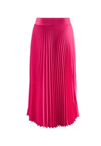 LA MANIA - Plisowana spódnica Lang w kolorze różowym. Kolor: różowy, wielokolorowy, fioletowy. Materiał: materiał #2