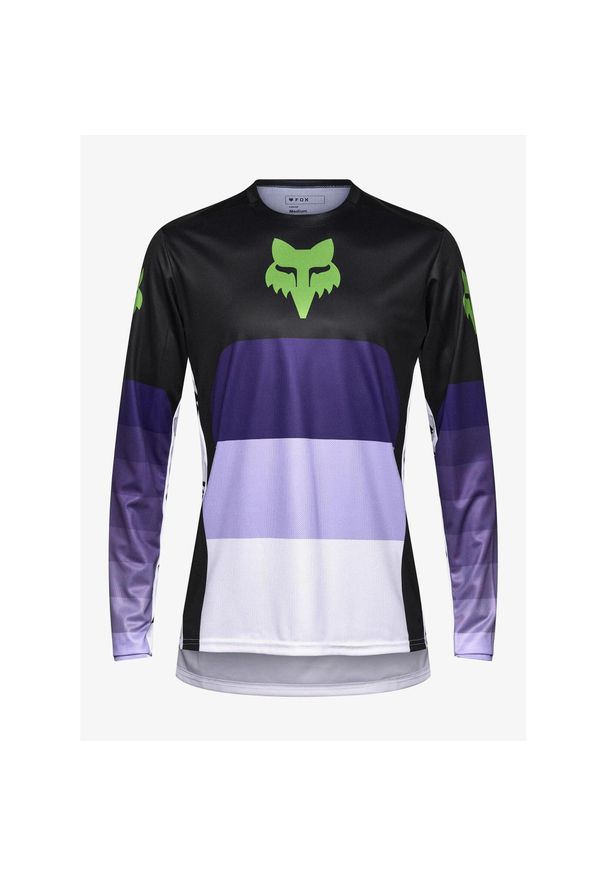 FOX - Bluza rowerowa męska Fox Ranger LS Jersey Grid. Kolor: czarny. Materiał: jersey. Sport: kolarstwo
