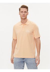 Jack & Jones - Jack&Jones Polo Forest 12248621 Różowy Standard Fit. Typ kołnierza: polo. Kolor: różowy. Materiał: bawełna