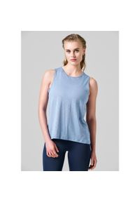 CASALL - Damska Koszulka Sportowa Casall Soft Tank Top Fitness Joga. Kolor: niebieski. Materiał: tkanina. Sport: fitness, joga i pilates