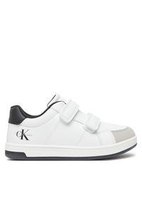 Sneakersy Calvin Klein Jeans. Kolor: biały