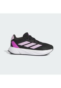 Adidas - Buty Duramo SL Kids. Kolor: fioletowy, różowy, wielokolorowy, czarny. Materiał: materiał. Sport: bieganie