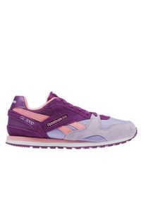 Buty do chodzenia dla dzieci Reebok GL 3000 SP. Zapięcie: sznurówki. Kolor: fioletowy, wielokolorowy. Materiał: skóra, tkanina, materiał. Szerokość cholewki: normalna. Sport: turystyka piesza