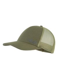 Czapka z daszkiem bawełniana Rab Trucker Logo Cap. Kolor: zielony. Materiał: bawełna