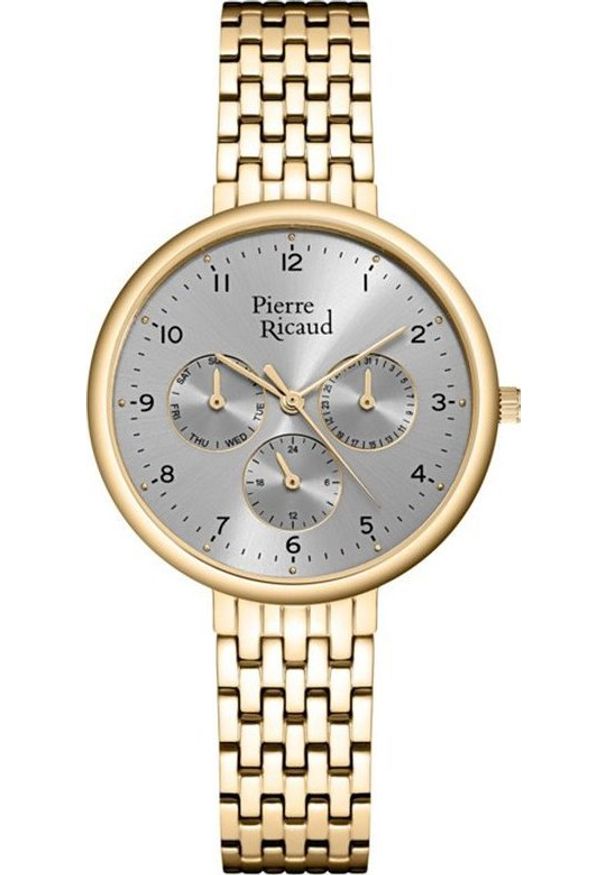 Zegarek Pierre Ricaud Zegarek damski Pierre Ricaud P22089.1127QF złoty. Kolor: złoty