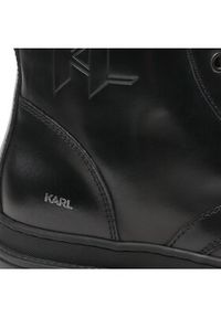 Karl Lagerfeld - KARL LAGERFELD Trzewiki KL11260 Czarny. Kolor: czarny. Materiał: skóra #3