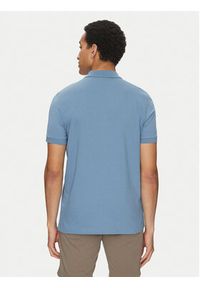 BOSS Polo Passerzip 50537507 Błękitny Slim Fit. Typ kołnierza: polo. Kolor: niebieski. Materiał: bawełna #2