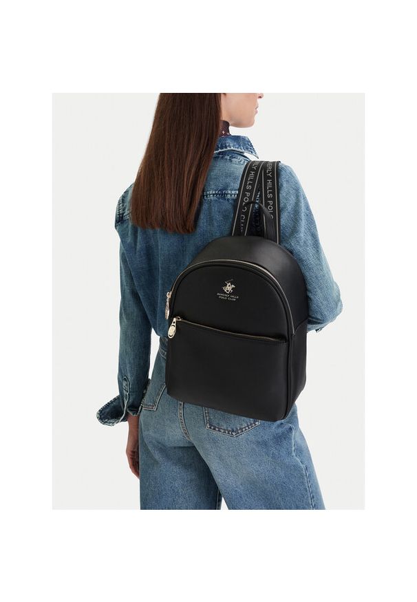 Plecak Beverly Hills Polo Club. Kolor: czarny