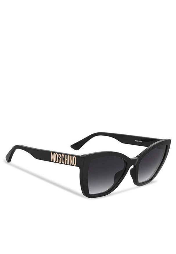 MOSCHINO Okulary przeciwsłoneczne MOS155/S 206505 807559O Czarny. Kolor: czarny