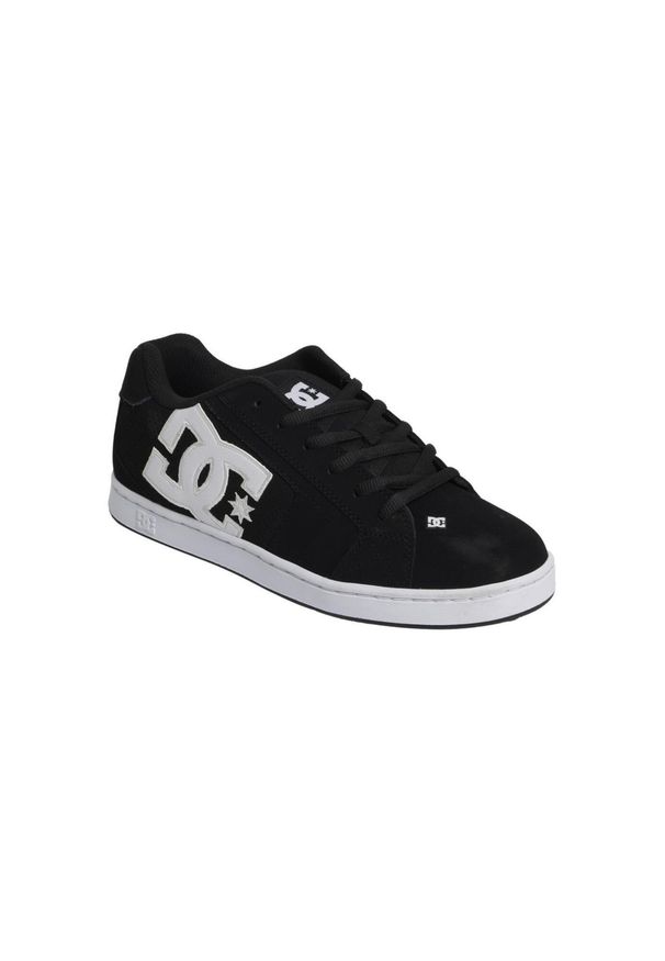DC Shoes - Skórzane buty dla Mężczyzn NET Czarny. Kolor: czarny. Materiał: skóra, guma, tkanina. Szerokość cholewki: normalna