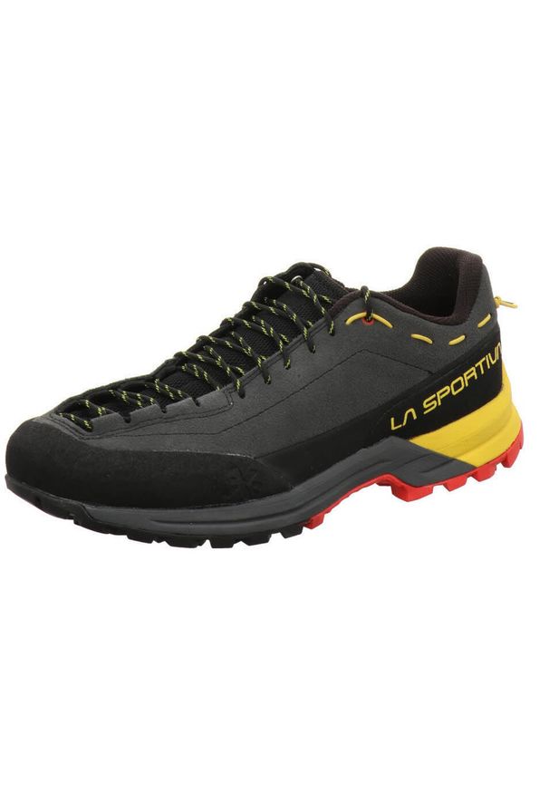 LA SPORTIVA - Buty podejściowe męskie La Sportiva Tx Guide Leather. Kolor: żółty, szary, wielokolorowy, czarny. Sport: turystyka piesza