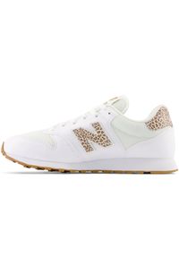 Buty damskie New Balance GW500LW2 – białe. Okazja: na co dzień. Kolor: biały. Materiał: tworzywo sztuczne, guma, materiał. Szerokość cholewki: normalna #4