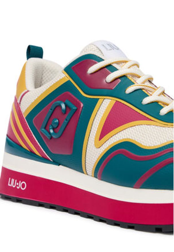 Liu Jo Sneakersy Maxi Wonder Tech 01 BA6021 TX519 Zielony. Kolor: zielony. Materiał: materiał